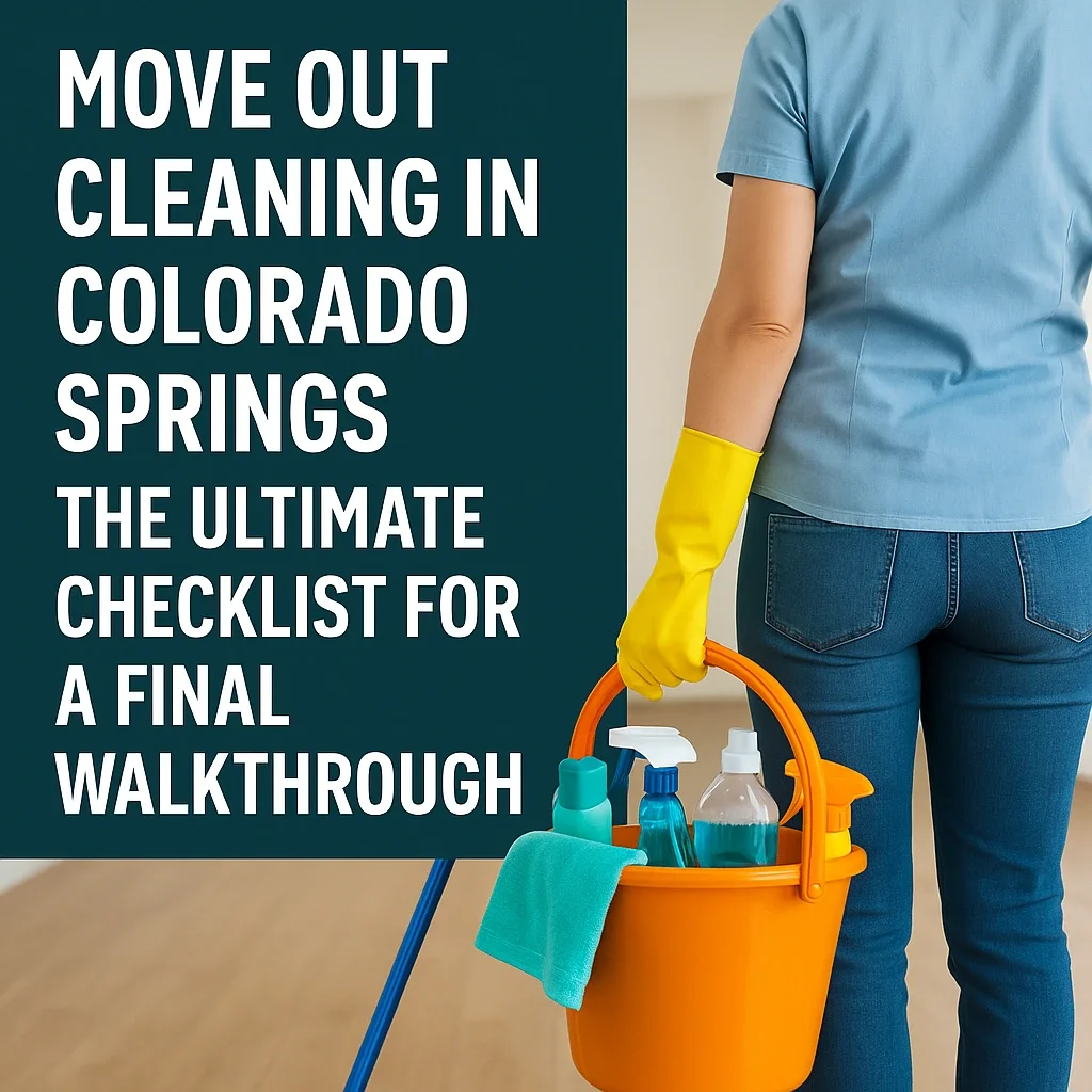 Move Out Cleaning in Colorado Springs: The Ultimate Checklist for a Final Walkthrough